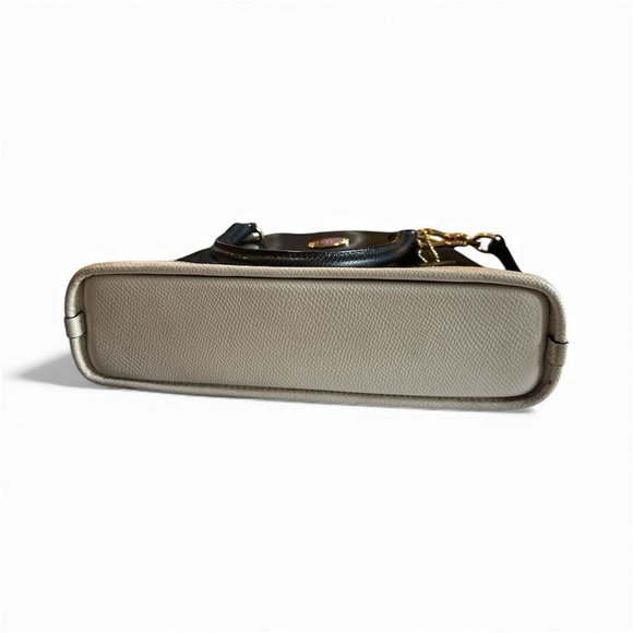 COACH MINI CORA DOMED SATCHEL/CROSSBODY F34517 MIDNIGHT/CHALK - Picture 9 of 9